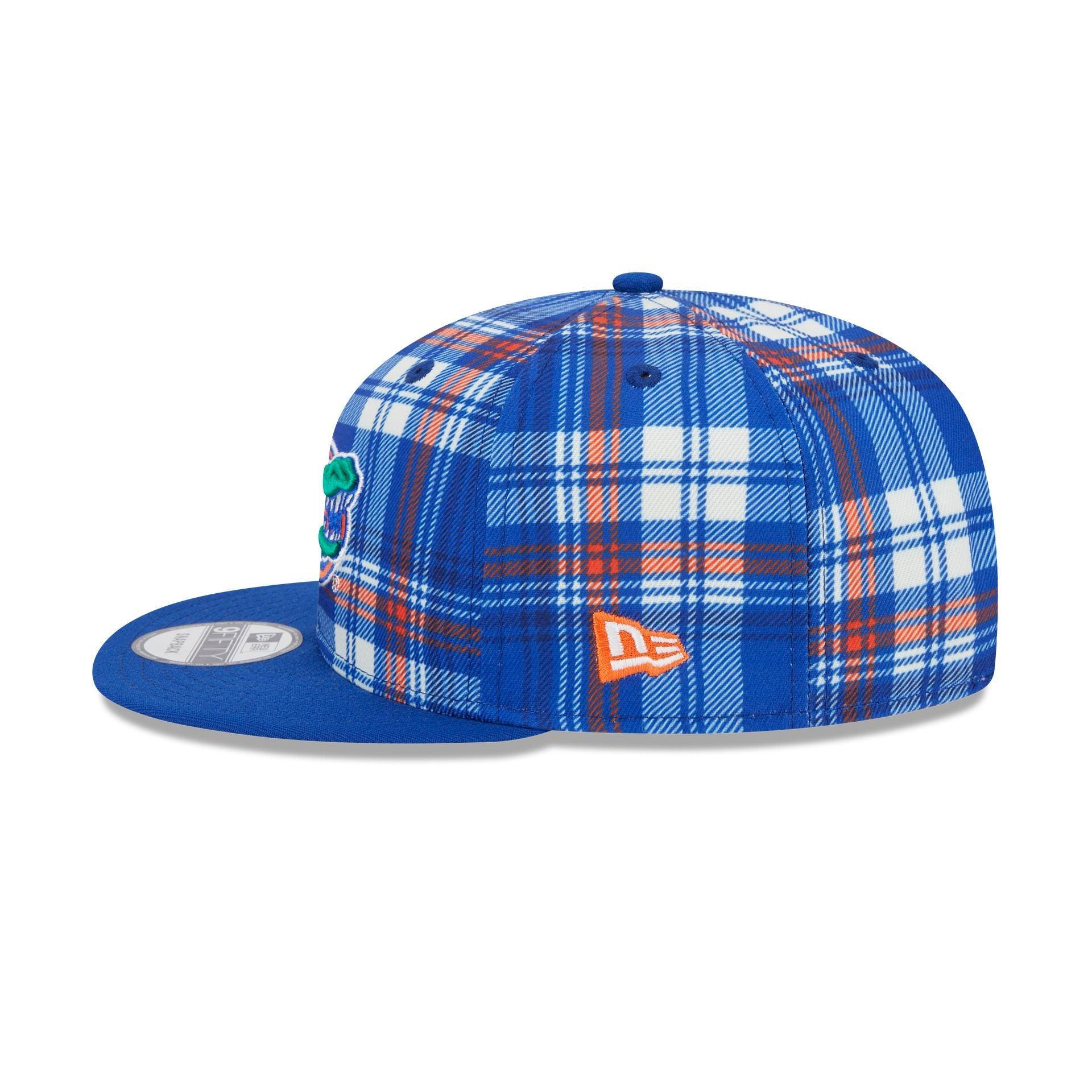 Florida Gators Plaid 9FIFTY Snapback Hat Male Product Image