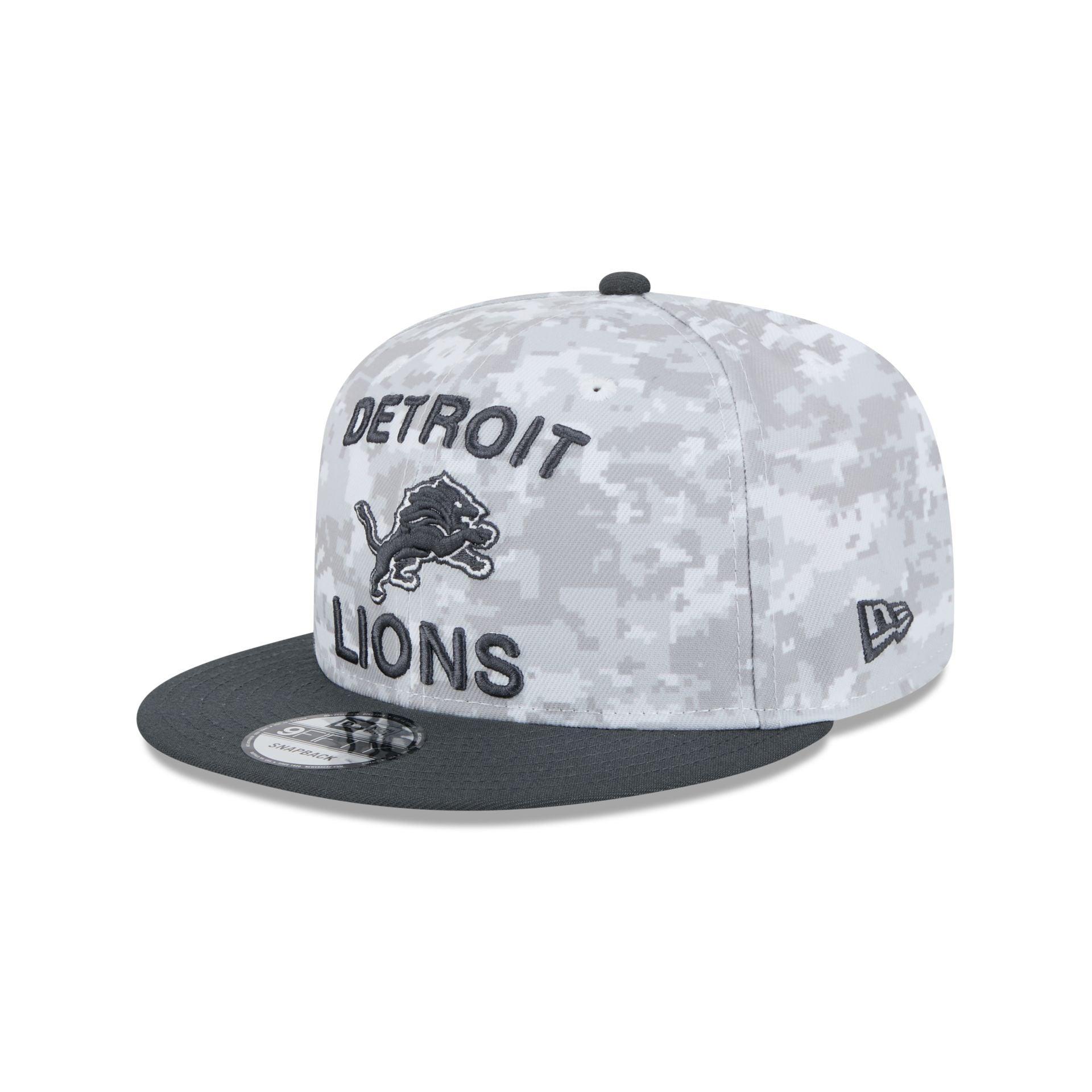 Detroit Lions 2024 Salute to Service 9FIFTY Snapback Hat Male Product Image