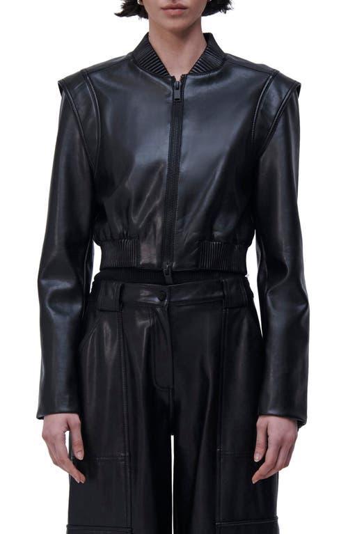 Simkhai Doreen Luxe Faux Leather Jacket Product Image