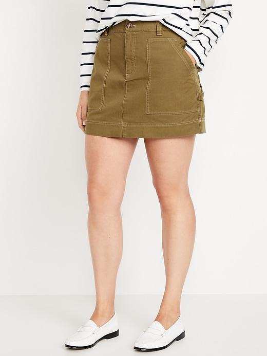 Utility Mini Skirt Product Image