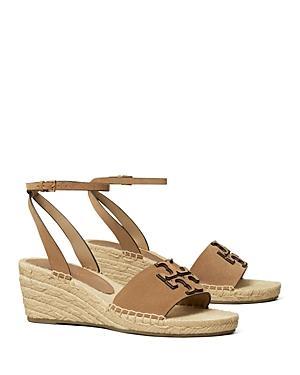 Tory Burch Womens Ines Ankle Strap Espadrille Wedge Sandals Product Image