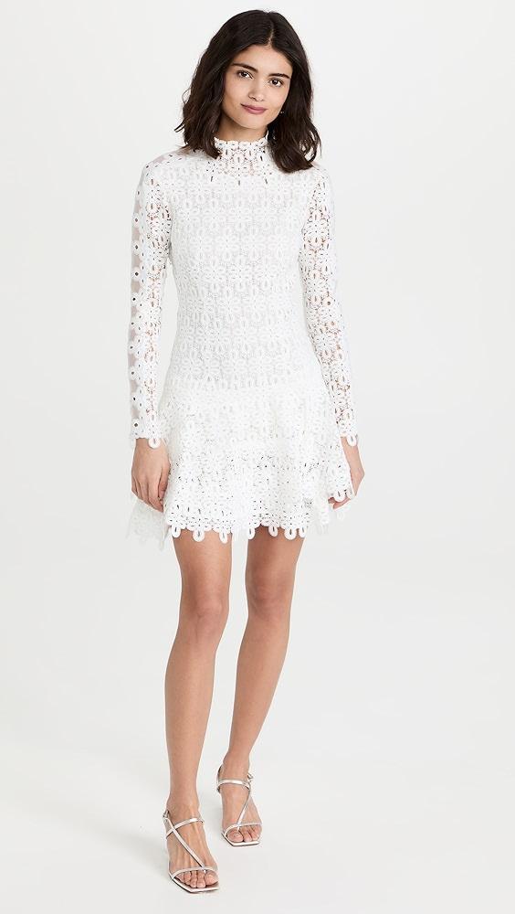 SIMKHAI Joy Lace Mini Dress | Shopbop Product Image