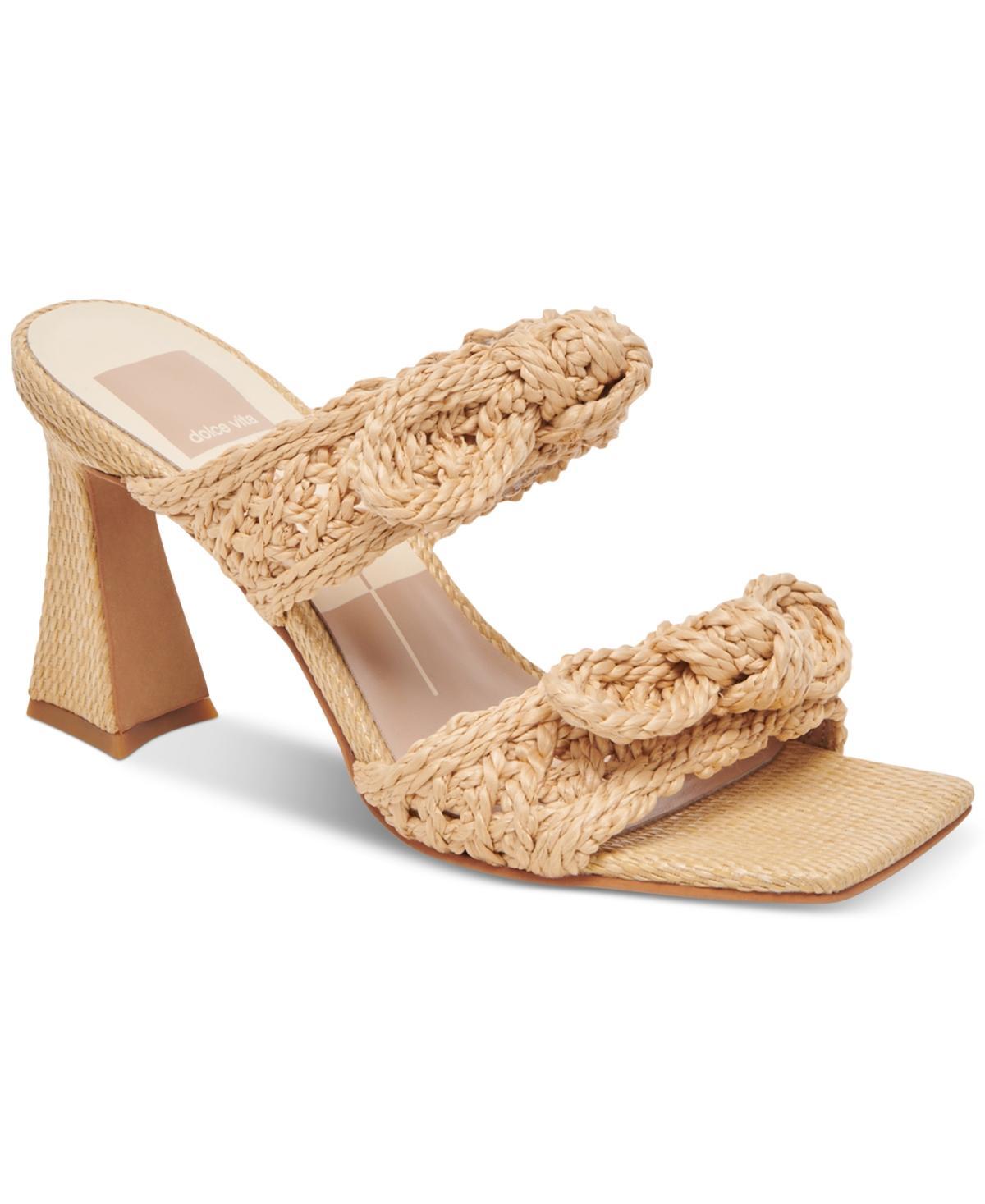 Dolce Vita Niyah-273 (Lt Natural Raffia) Women's Sandals Product Image