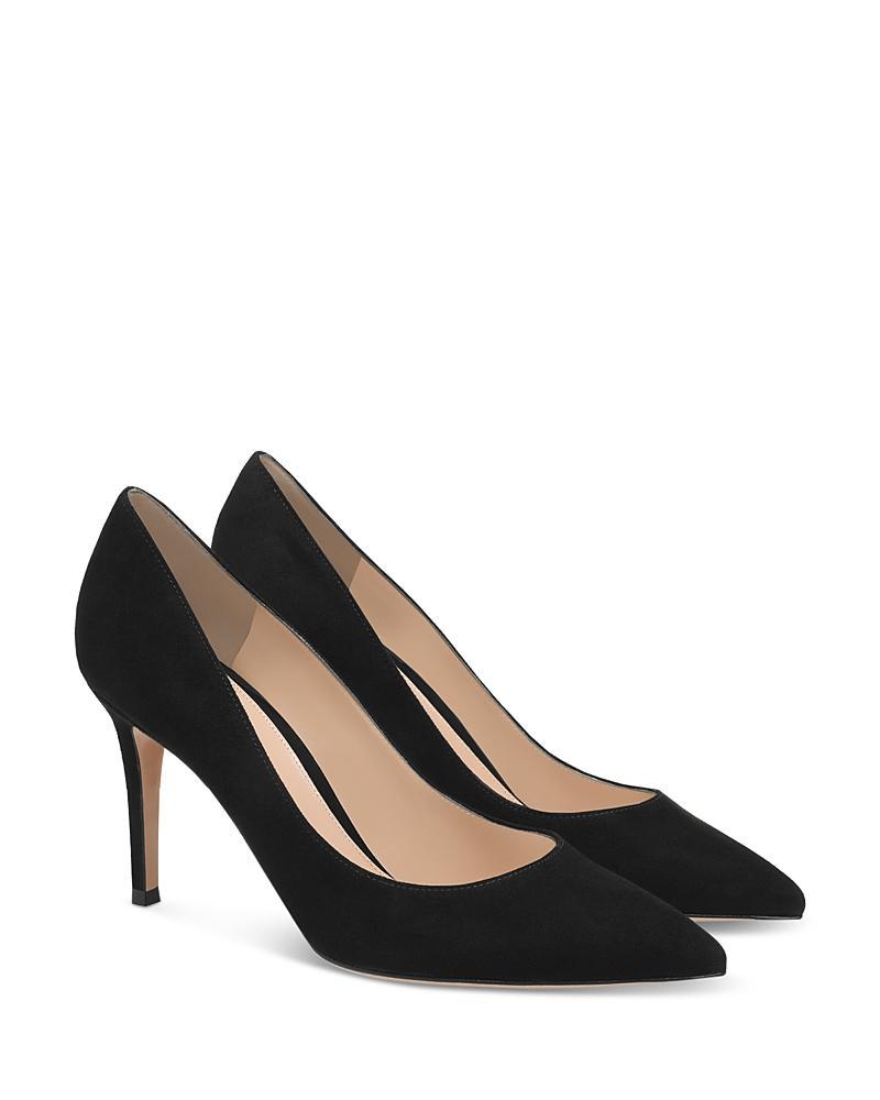 Womens Gianvito Suede Pumps Product Image