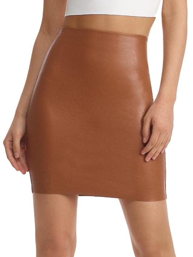 Commando Faux Leather Miniskirt Product Image