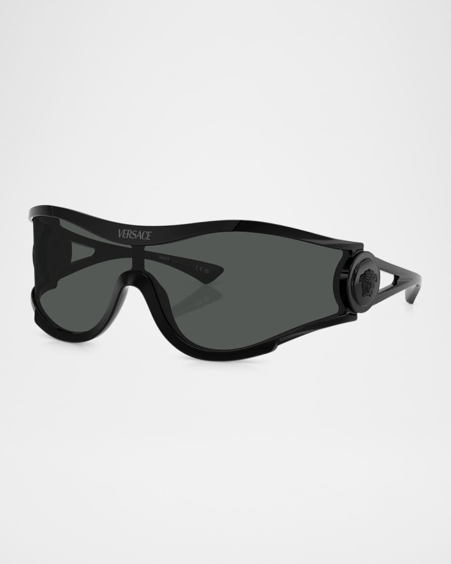 Medusa Medallion Shield Sunglasses Product Image