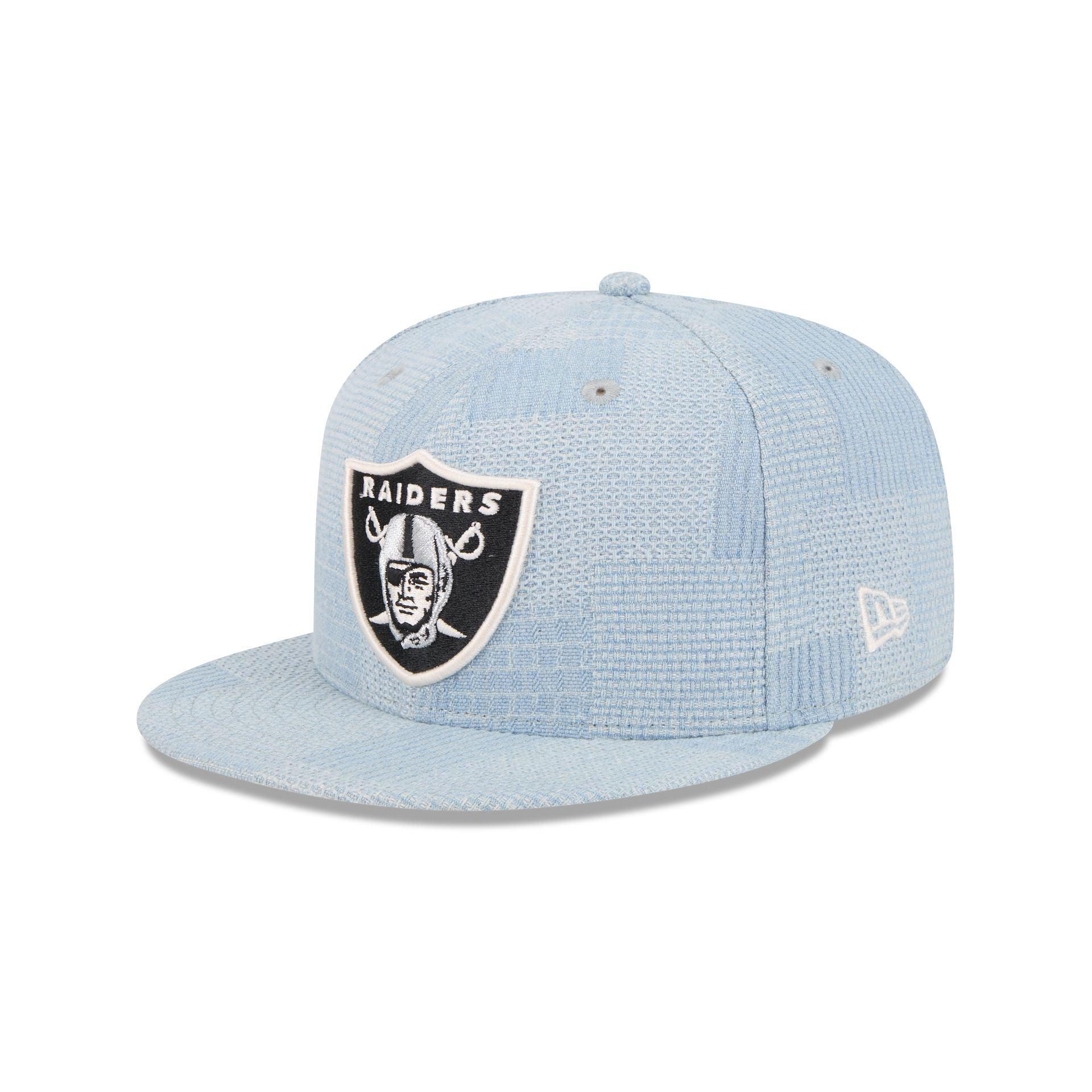 Las Vegas Raiders Denim Patchwork 9FIFTY Snapback Hat Male Product Image