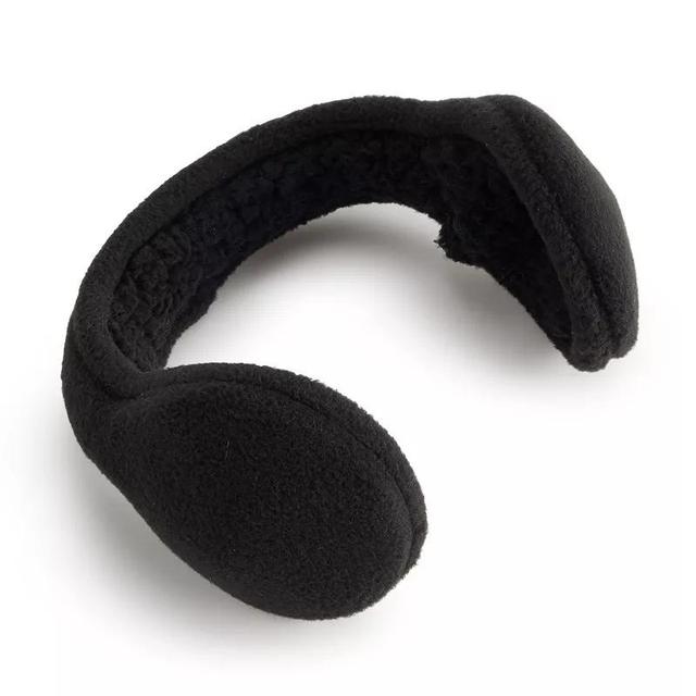 Womens Cuddl Duds Fleece Earmuffs, Grey Product Image