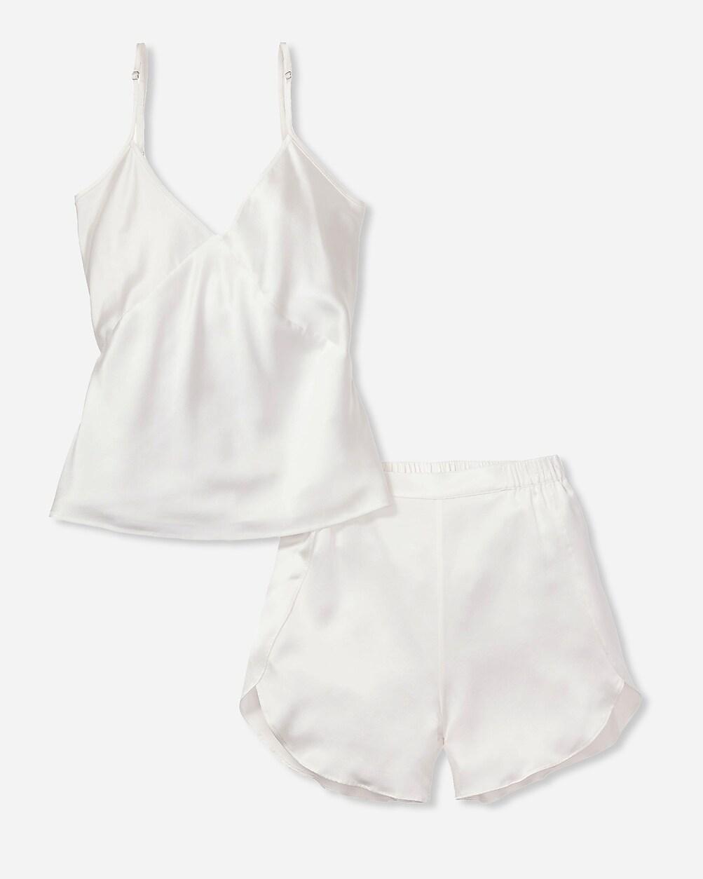 Petite Plume™ women's silk short set Product Image