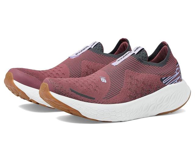 New Balance Fresh Foam X 1080 Unlaced (Washed Burgundy/Blacktop) Women's Shoes Product Image