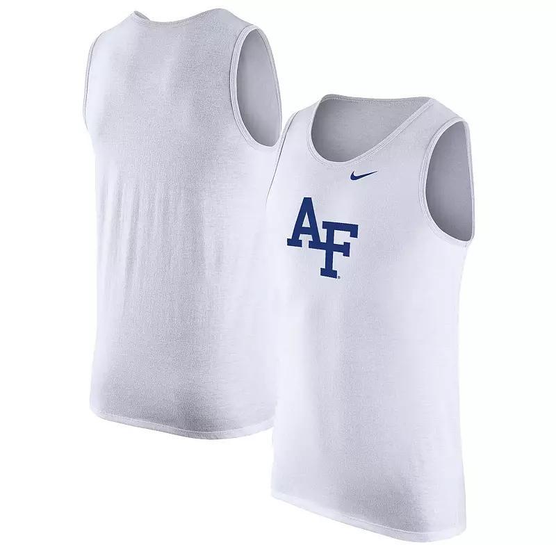 Mens Nike White Air Force Falcons Tank Top Product Image