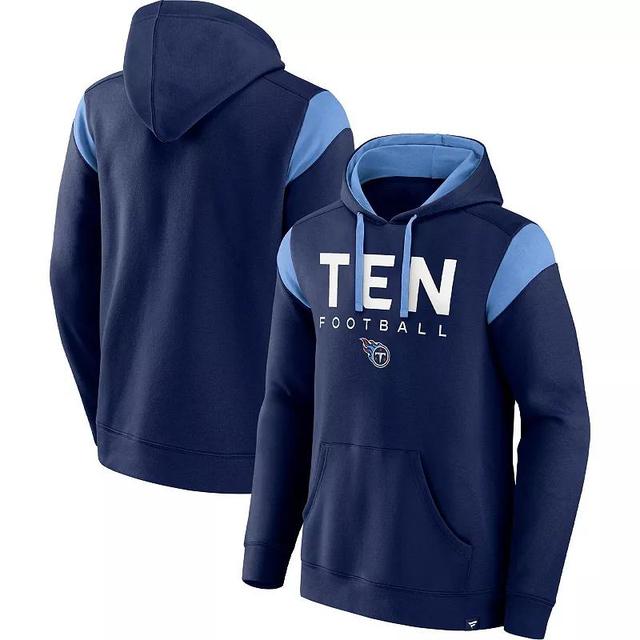 Mens Fanatics Branded Tennessee Titans Call The Shot Pullover Hoodie Blue Product Image