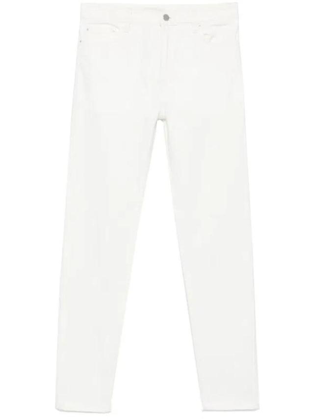 Low Tapered Jeans In White Product Image