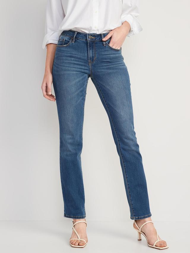 Mid-Rise Kicker Boot-Cut Jeans for Women Product Image