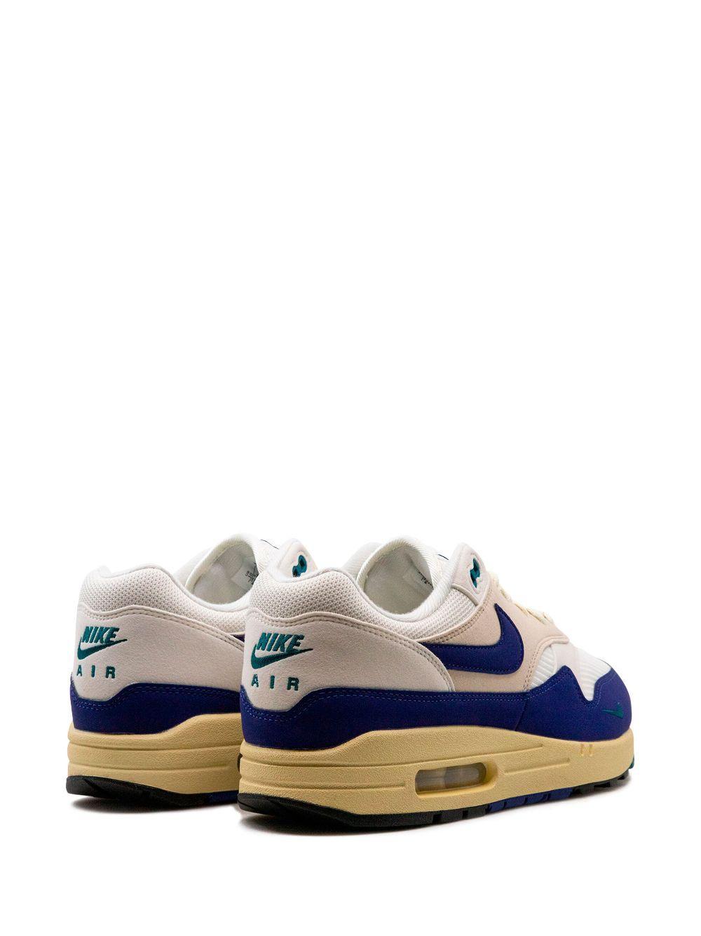 Air Max 1 "athletic Department Deep Royal Blue" Sneakers In White Product Image