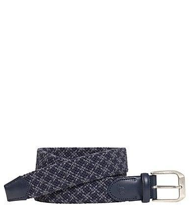 Johnston  Murphy Collection Mens Jameson Stretch Knit Belt Product Image