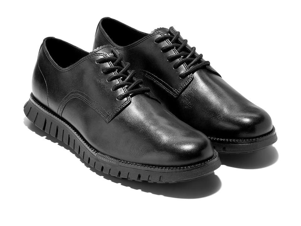 Cole Haan Zerogrand Remastered Plain Toe Oxford Black) Men's Lace Up Wing Tip Shoes Product Image