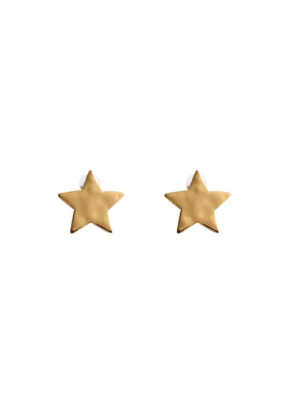 MANGO - Stars earrings - One size - Women Product Image