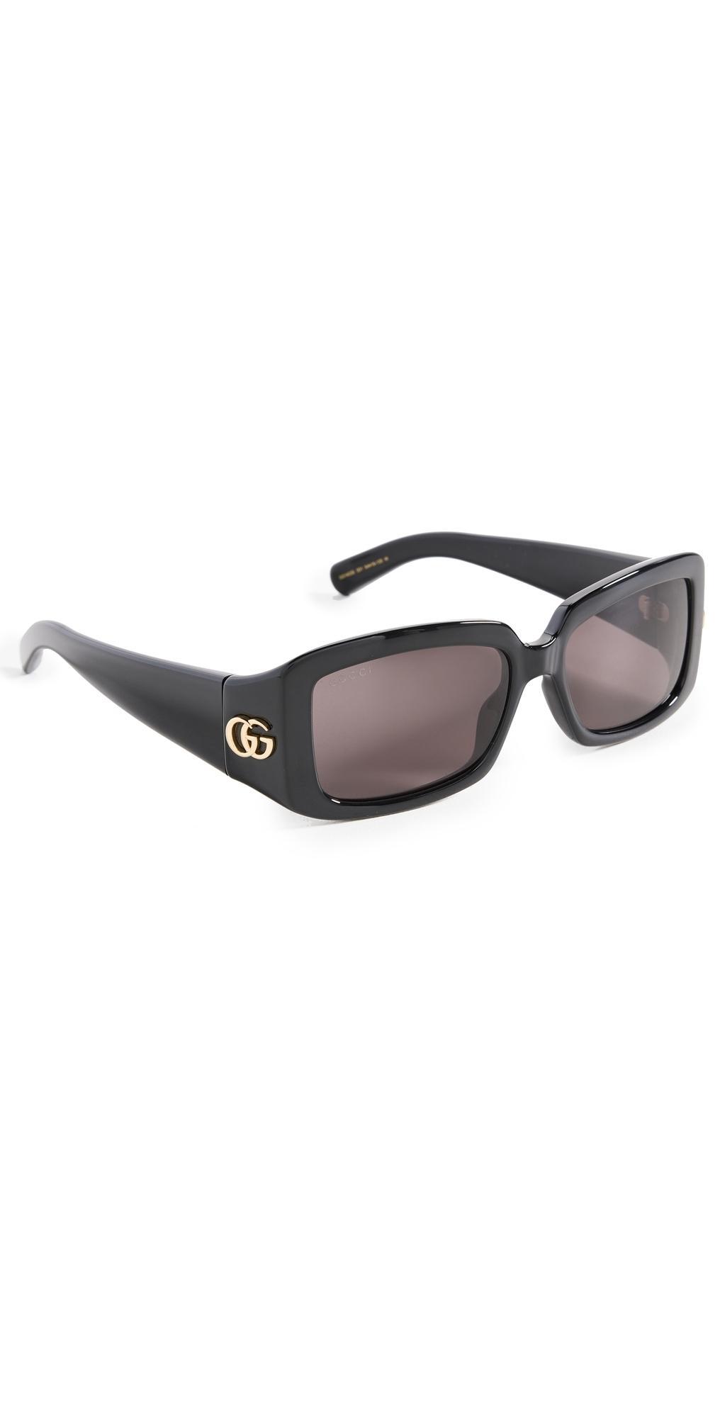 Gucci Womens GG1403S GG Corner 54mm Rectangle Sunglasses Product Image