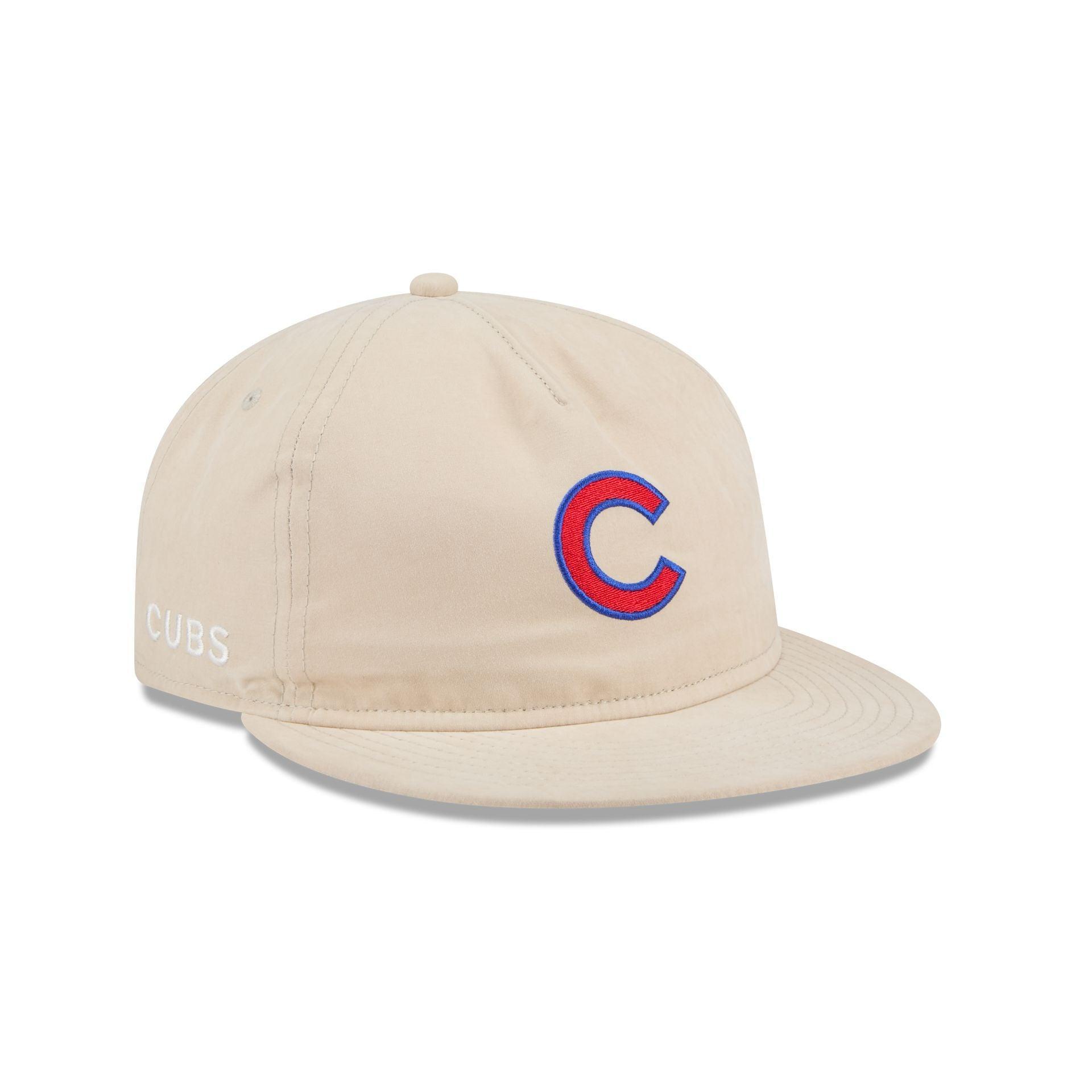 Chicago Cubs Brushed Nylon Retro Crown 9FIFTY Adjustable Hat Male Product Image