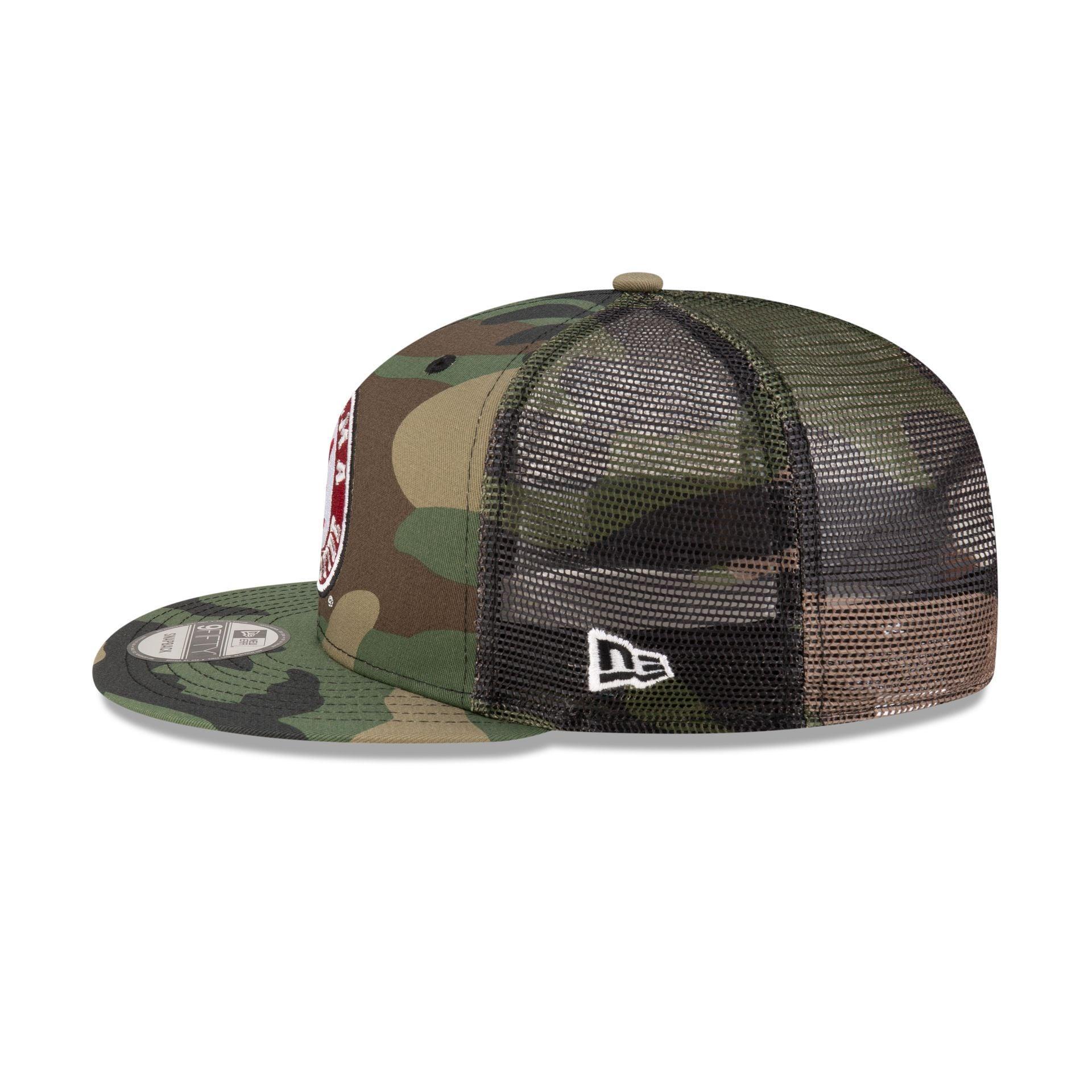 Alabama Crimson Tide Camo 9FIFTY Trucker Hat Male Product Image