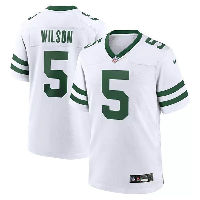 Mens Nike Garrett Wilson Legacy New York Jets Game Jersey Product Image