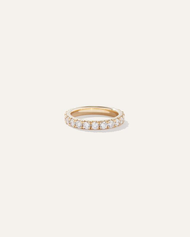 Diamond French Pave Eternity Band Product Image