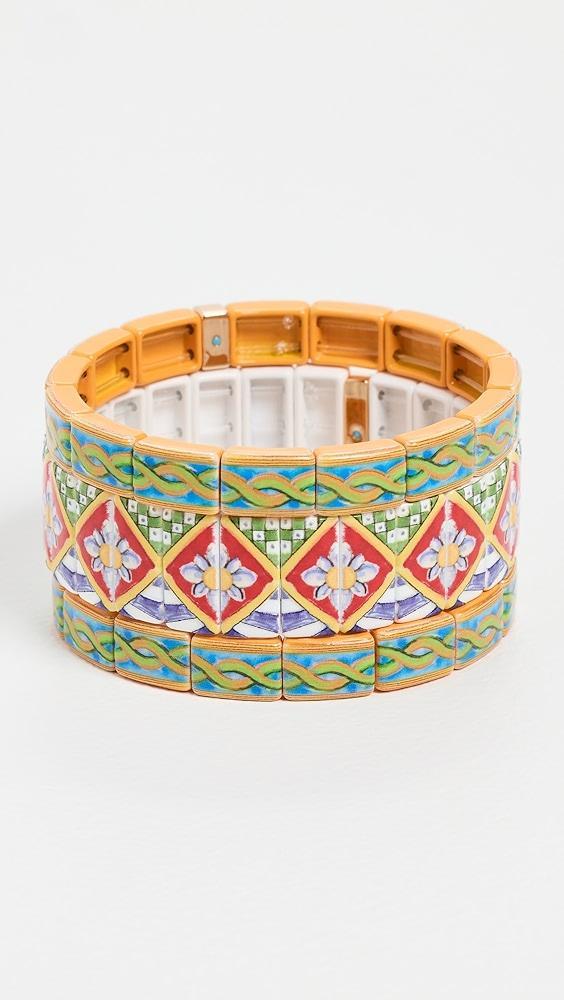 Roxanne Assoulin Textural Twisted Braid and Mixed Pattern Bracelet Set | Shopbop Product Image