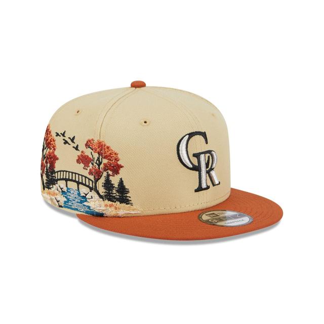 Colorado Rockies Fall Landscape 9FIFTY Snapback Hat Male Product Image