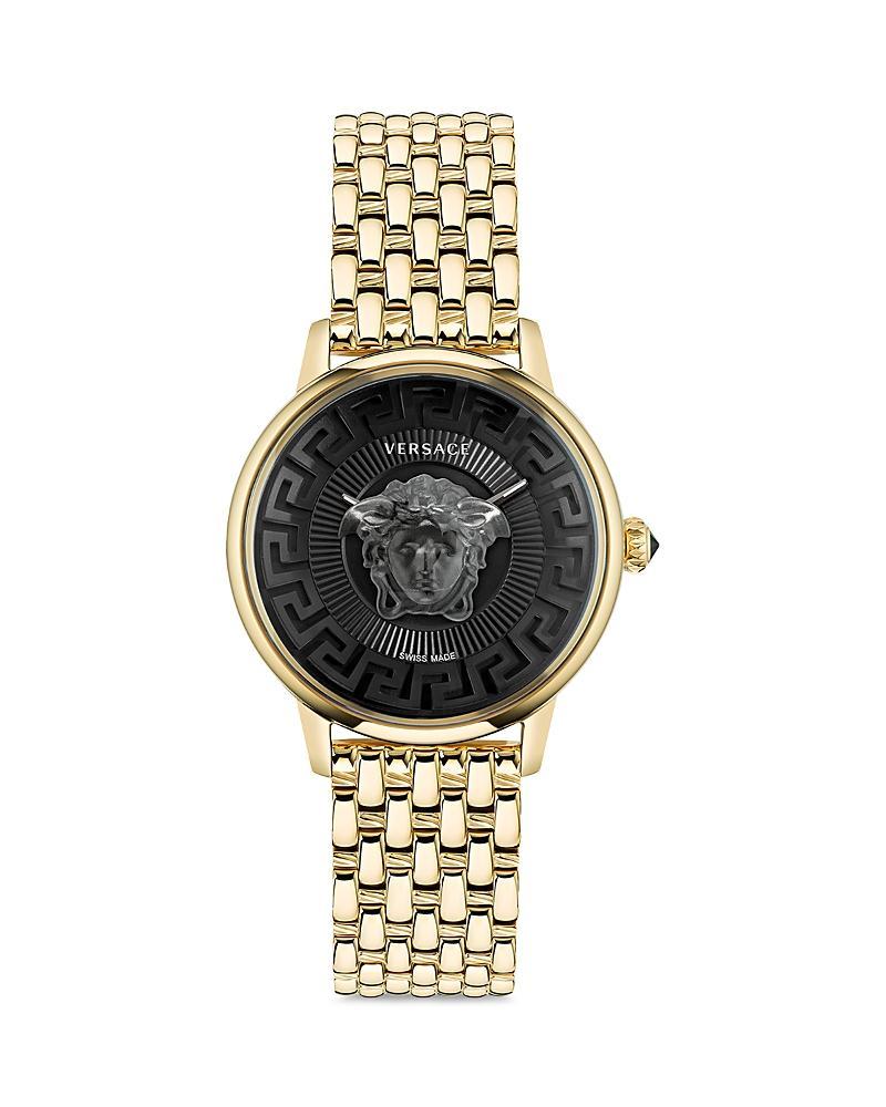 Versace Womens Swiss Medusa Alchemy Gold Ion Plated Bracelet Watch 38mm Product Image