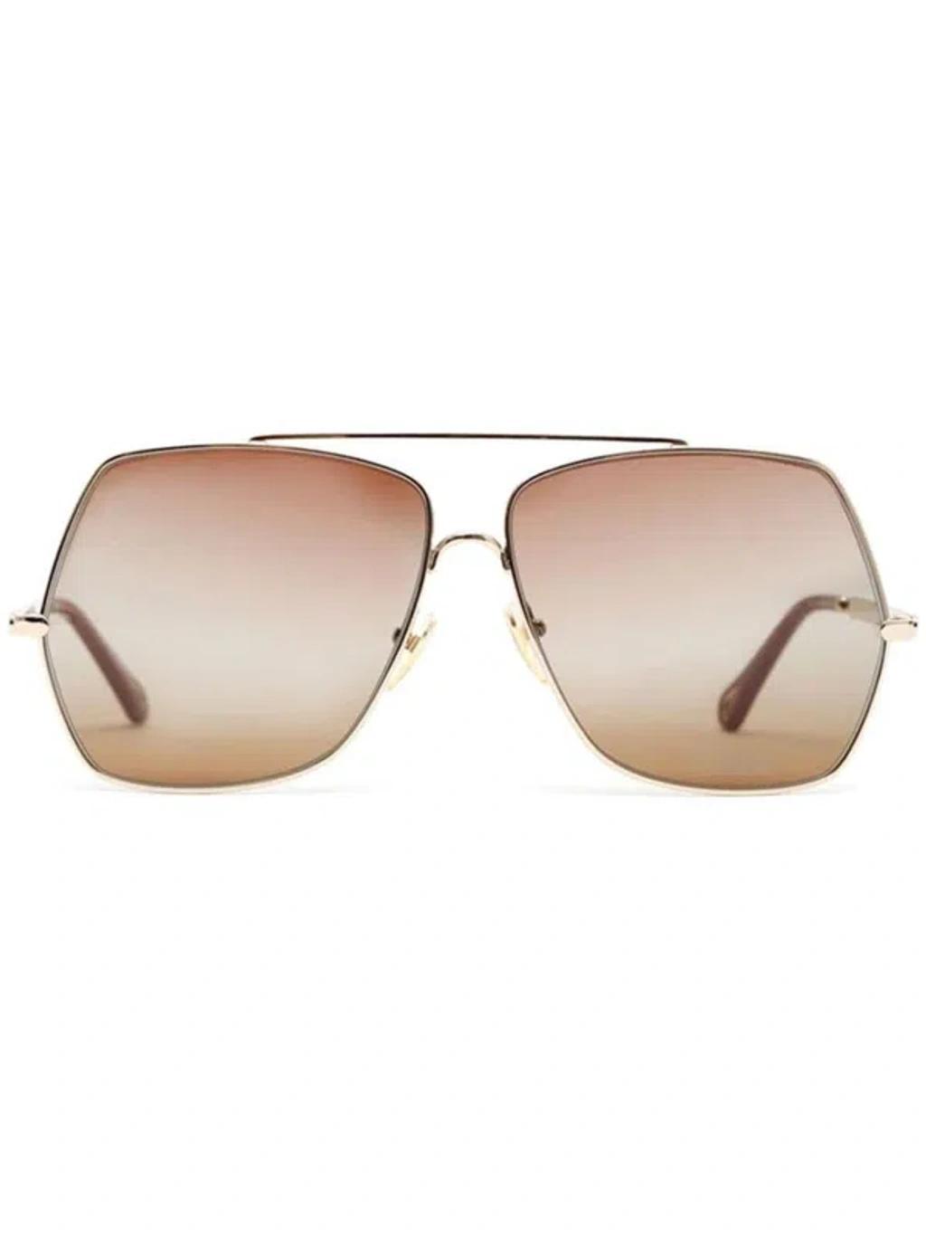 Sunglasses Accessories In Brown Product Image