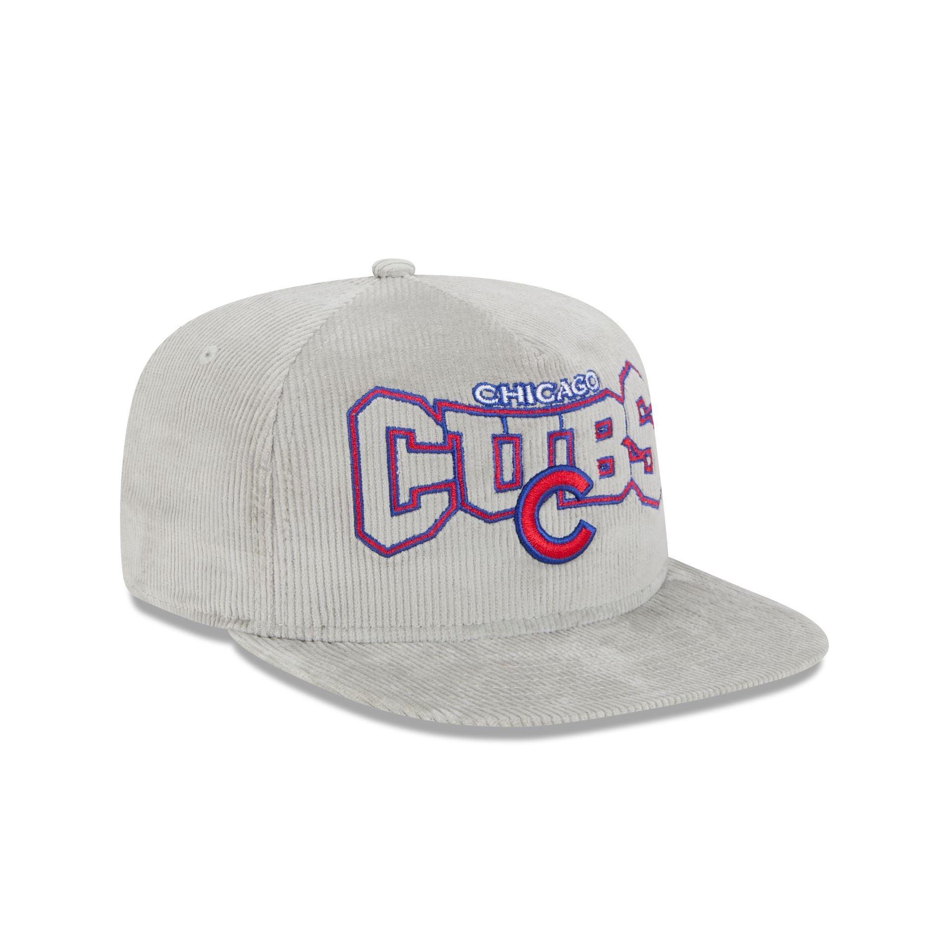 Chicago Cubs Gray Cord Golfer Hat Male Product Image