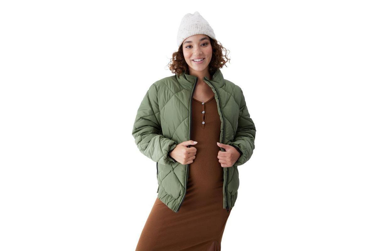 Ingrid & Isabel Maternity Puffer Jacket Product Image