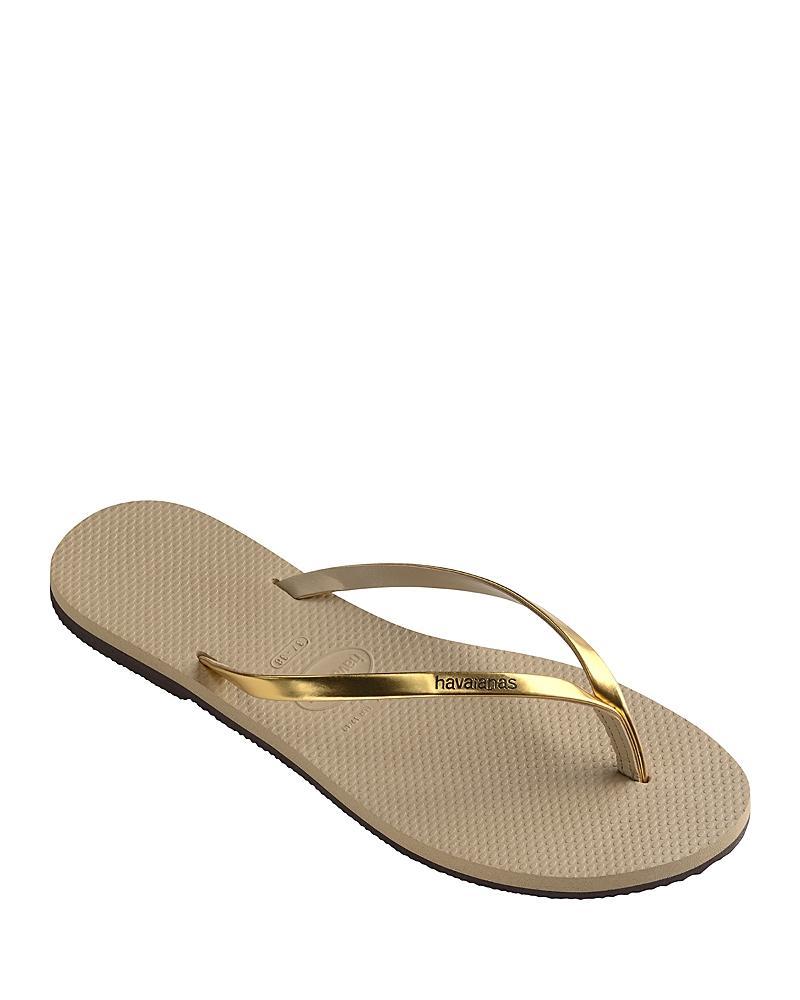 havaianas Womens You Metallic Slim Flip-Flops Product Image