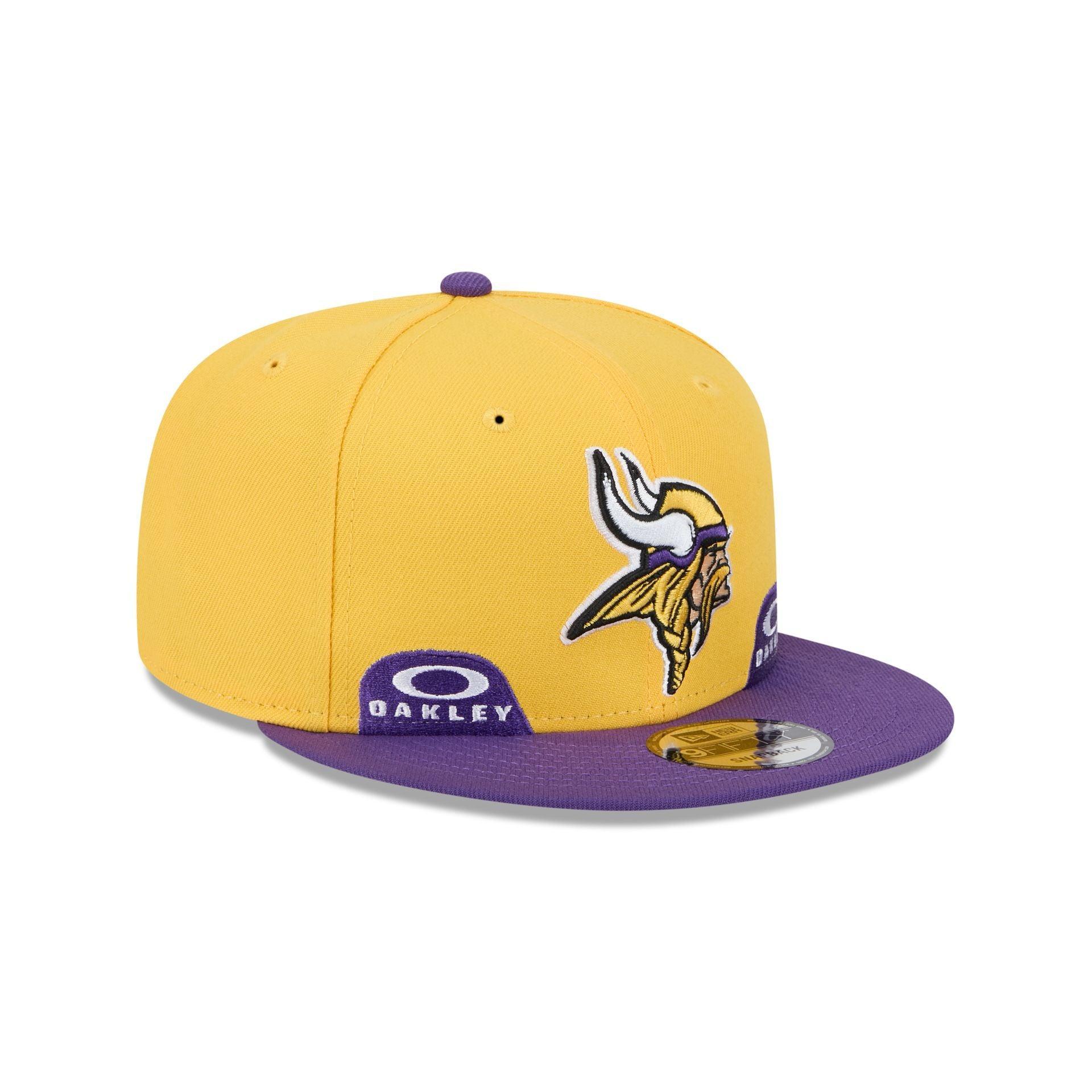 Oakley x Minnesota Vikings 9FIFTY Snapback Hat Male Product Image