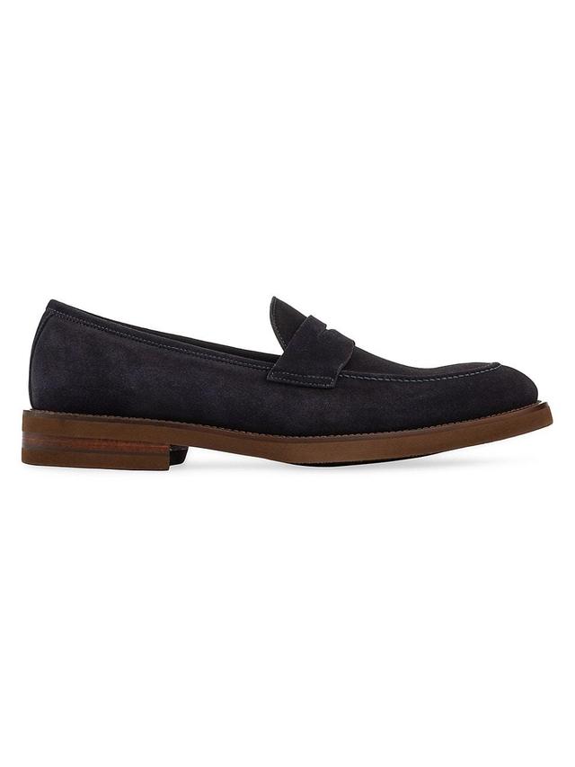 Mens Brady Suede Penny Loafers Product Image