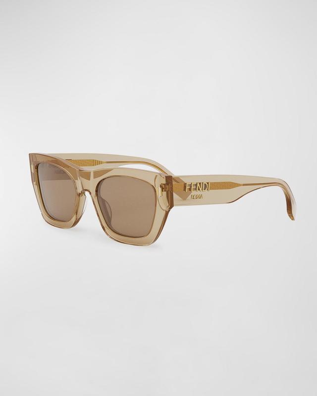 Fendi Roma 63mm Rectangular Sunglasses Product Image