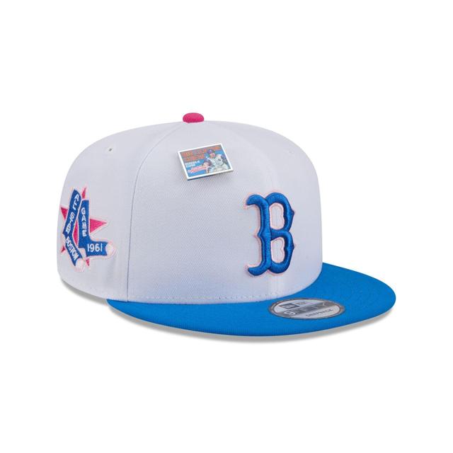 Big League Chew X Boston Red Sox Cotton Candy 9FIFTY Snapback Hat Male Product Image