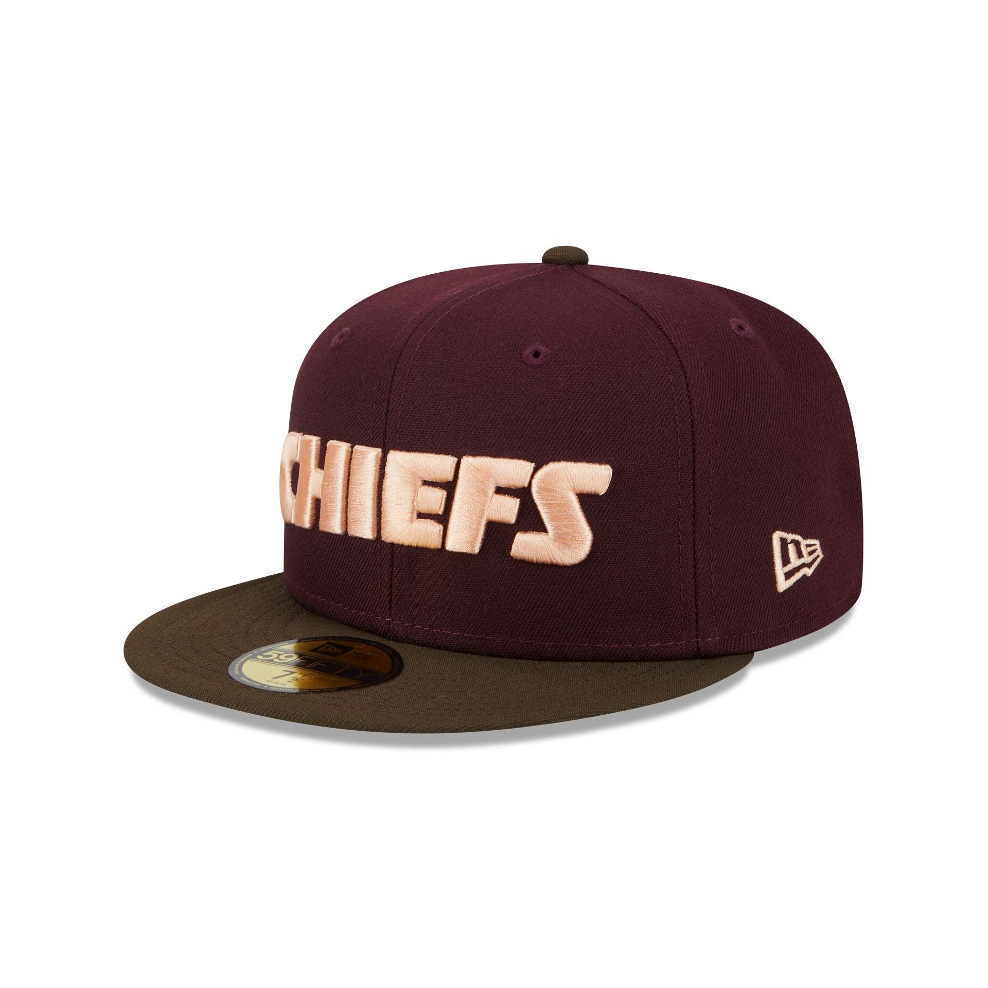 Kansas City Chiefs Berry Chocolate 59FIFTY Fitted Hat Male Product Image