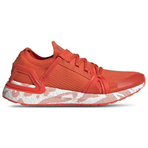 adidas Womens Stella McCartney Ultraboost 20 - Running Shoes White/Orange/Orange Product Image