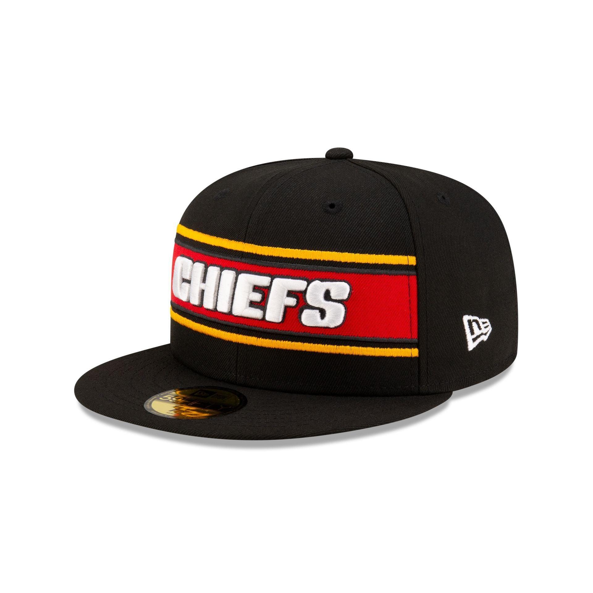 Kansas City Chiefs 2024 Sideline Black 59FIFTY Fitted Hat Male Product Image