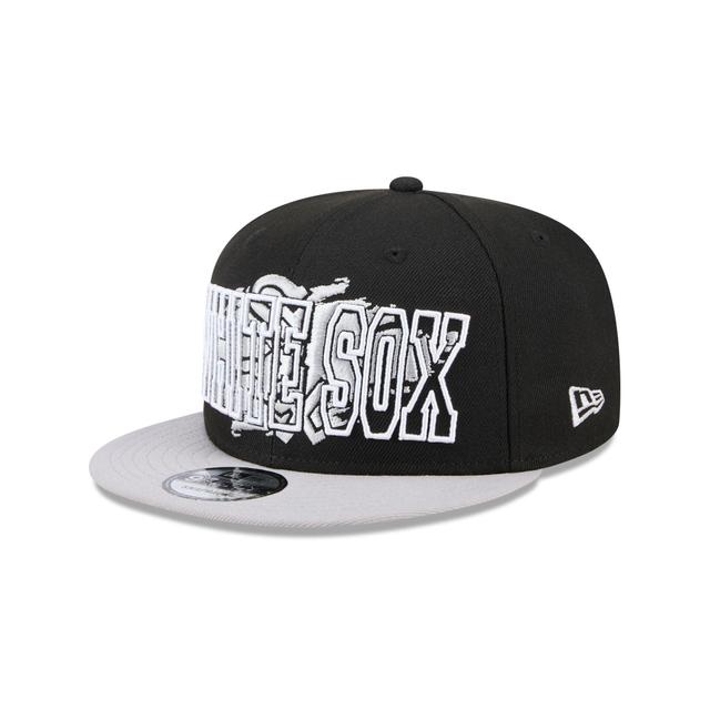 Chicago White Sox Splatter 9FIFTY Snapback Hat Male Product Image