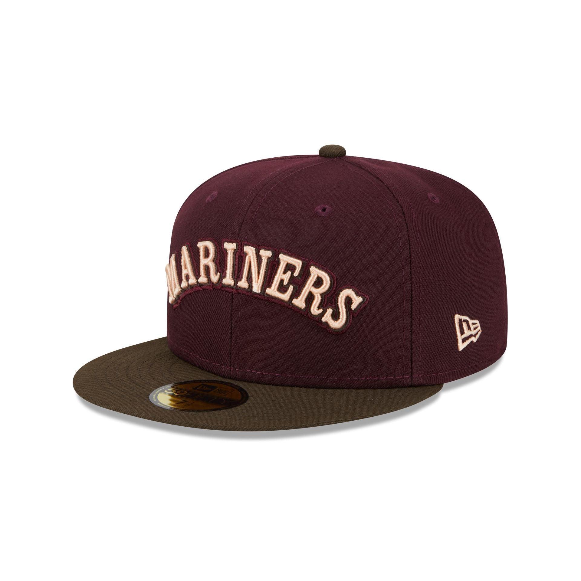 Seattle Mariners Berry Chocolate 59FIFTY Fitted Hat Male Product Image