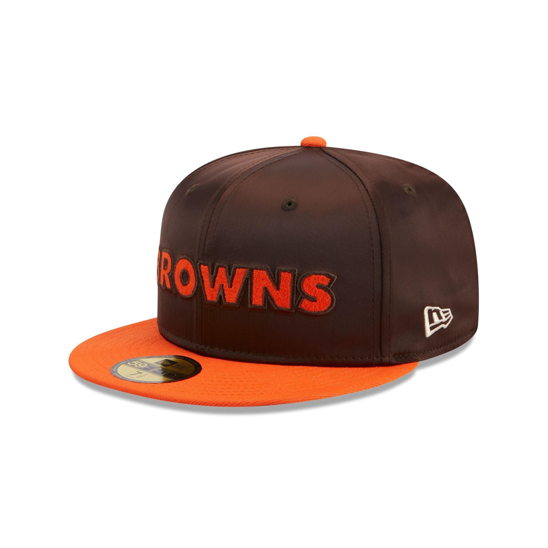 Cleveland Browns Satin 59FIFTY Fitted Hat Male Product Image