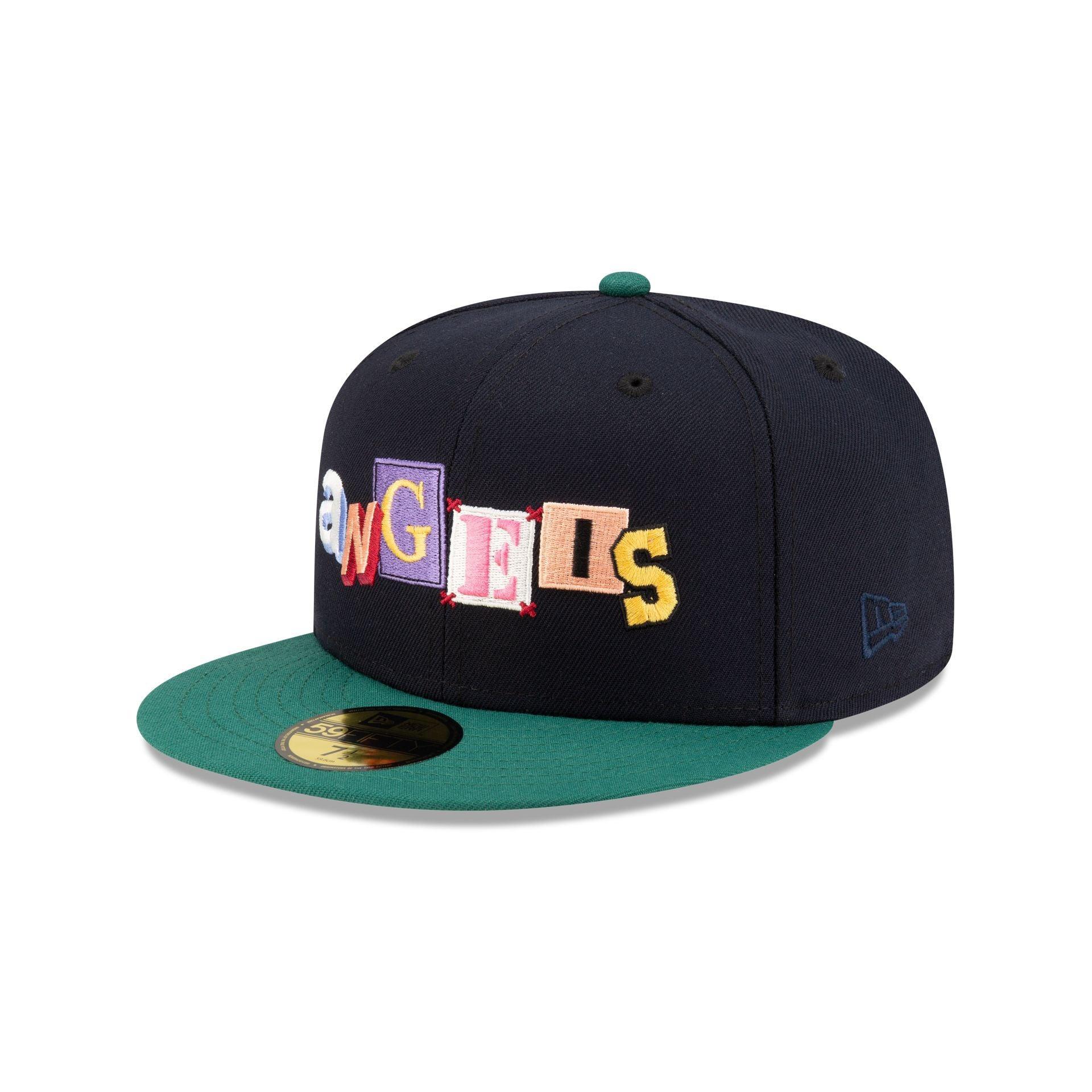 Just Caps Note Pack Los Angeles Angels 59FIFTY Fitted Hat Male Product Image