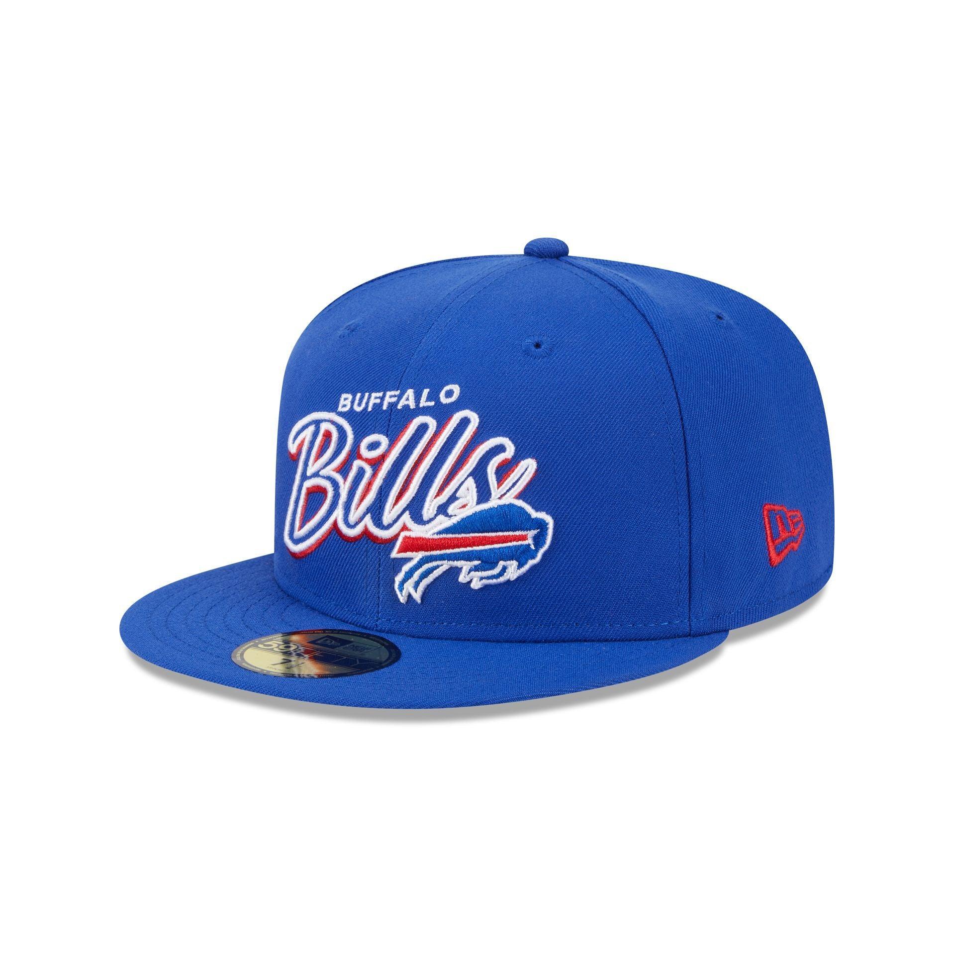 Buffalo Bills Script Sided 59FIFTY Fitted Hat Male Product Image