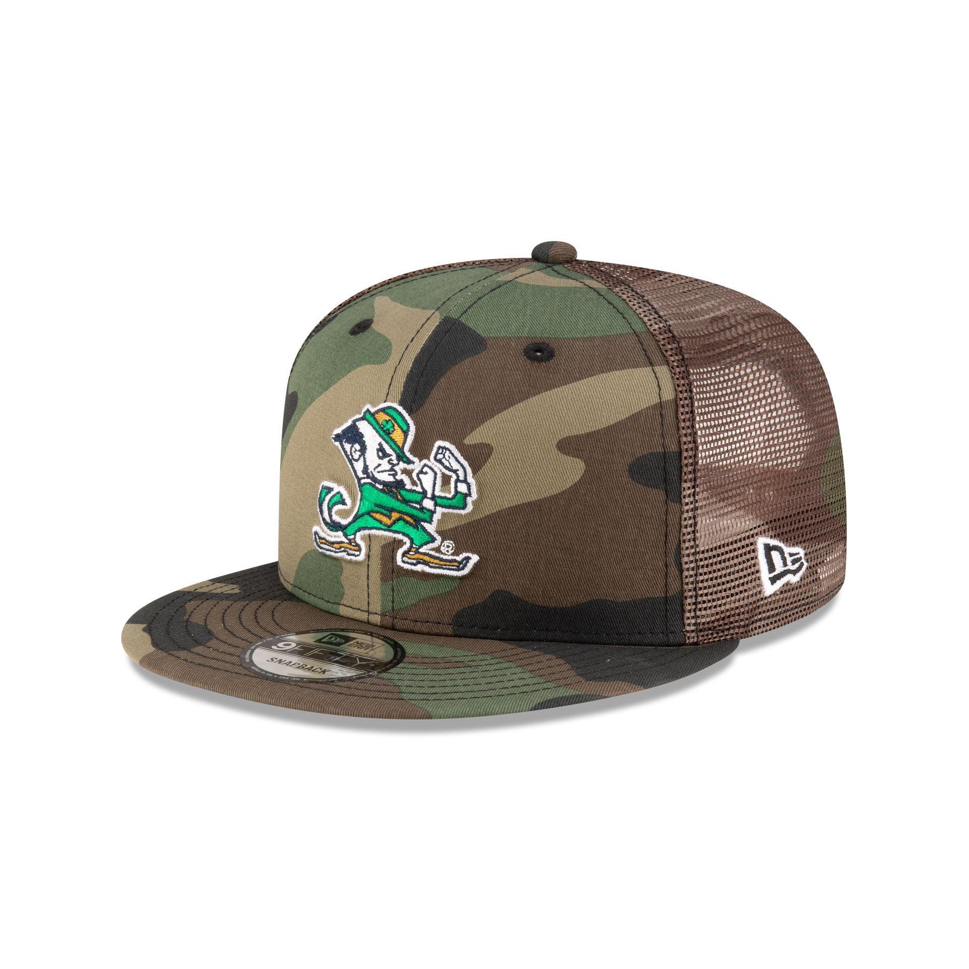 Notre Dame Fighting Irish Camo 9FIFTY Trucker Hat Male Product Image