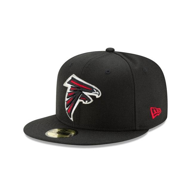 Atlanta Falcons Black 59FIFTY Fitted Hat Male Product Image