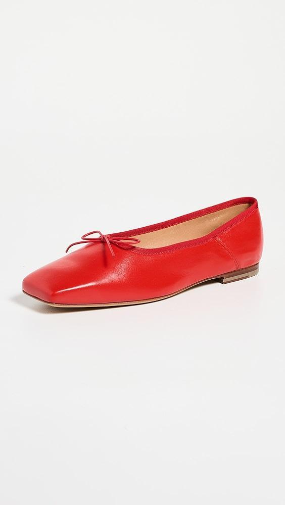 Mansur Gavriel Square Toe Ballerina Flats | Shopbop Product Image