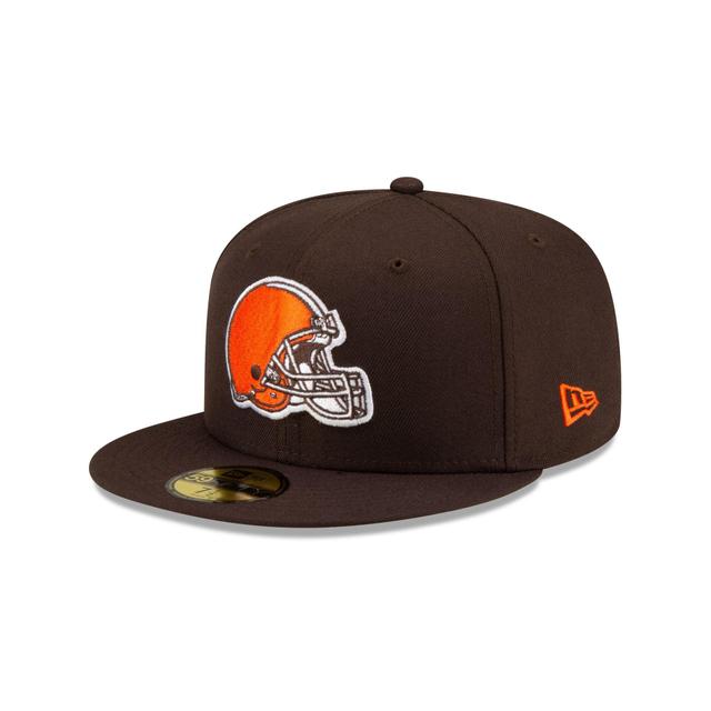 Cleveland Browns Basic Brown 59FIFTY Fitted Hat Male Product Image